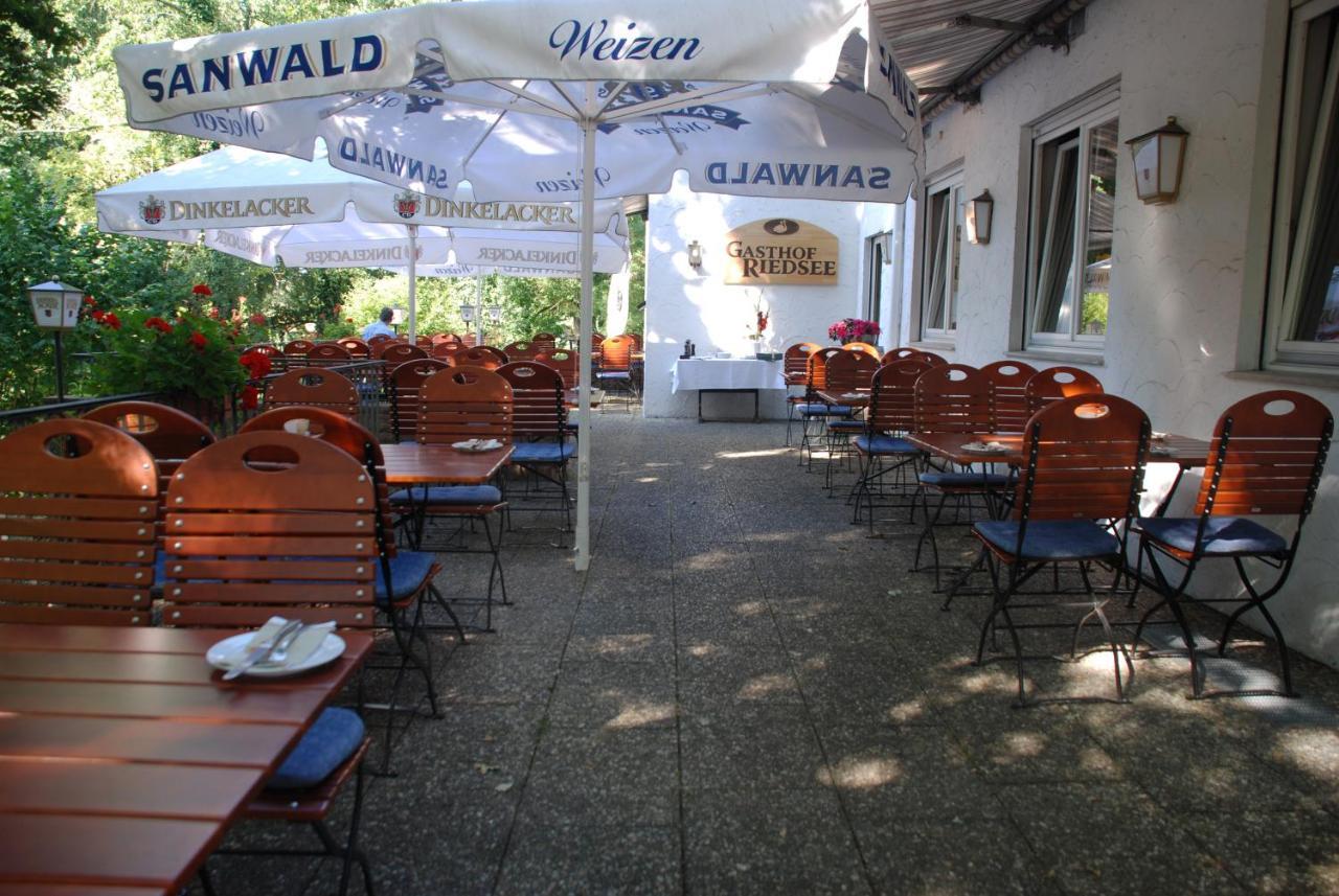 Gasthof Riedsee Stuttgart Extérieur photo